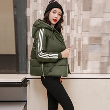 Load image into Gallery viewer, Winter Women Short Down Cotton Jacket Women&#39;s Coat +
