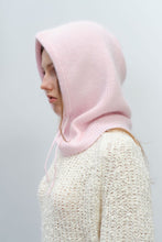 Load image into Gallery viewer, Drawstring Solid Color Thermal Knit Hat Winter Veil +
