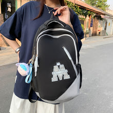 Load image into Gallery viewer, Women&#39;s Backpack Contrast Color Campus Large Capacity +
