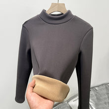 Load image into Gallery viewer, Fleece-lined Warm Autumn And Winter Women's Long Sleeve Turtleneck Sweater +
