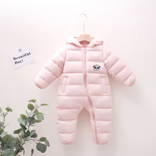 Load image into Gallery viewer, Baby One-piece Cotton-padded Clothes Winter Romper (+)
