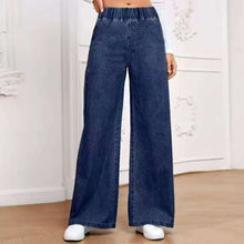 Load image into Gallery viewer, Wide Leg Jeans Straight Fashion Casual Straight Pants Women's Comfortable Street Style Trousers +
