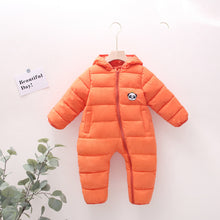 Load image into Gallery viewer, Baby One-piece Cotton-padded Clothes Winter Romper (+)
