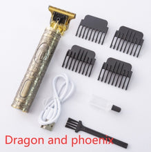 Load image into Gallery viewer, Oil Head Hair Clipper Clippers Engraving Professional Electric Clippers +
