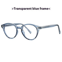 Load image into Gallery viewer, Fashion Plain Glasses Retro Rivet Frame Glasses Anti Blue Light +
