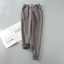 Load image into Gallery viewer, Women's Fleece Lined Loose Harem Sweatpants +
