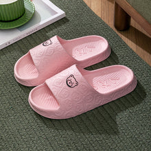 Load image into Gallery viewer, Cute Bear Slippers Indoor Non-slip Thick Soles Floor Bedroom Bathroom Slippers For Women Men Fashion House Shoes Summer +
