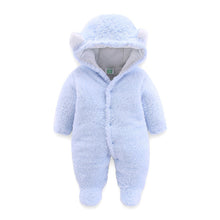 Load image into Gallery viewer, Winter Baby Jumpsuit Newborn Warm Thick Baby Romper +
