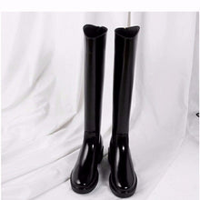 Load image into Gallery viewer, New Fashion But Knee-high Thick Heel Long Martin Leather Boots +
