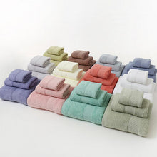 Load image into Gallery viewer, Pure Cotton Plain Broken Covers Long-staple Cotton Three-piece Suit Of Bath Towel +

