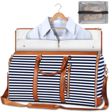 Load image into Gallery viewer, Large Capacity Travel Duffle Bag Women&#39;s Handbag Folding Suit Bag Waterproof Clothes Totes Garment Bag +

