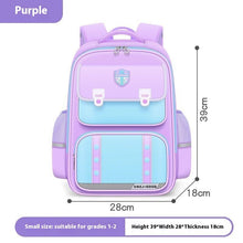 Load image into Gallery viewer, British Style Children&#39;s Schoolbag Primary School Backpack +
