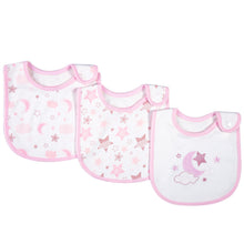Load image into Gallery viewer, Simple Cartoon Printed Cotton Waterproof Baby Bib +
