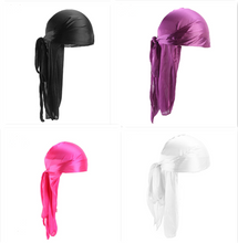 Load image into Gallery viewer, Durag &amp; Bonnet Sleeping  Set Women Hair Cap +
