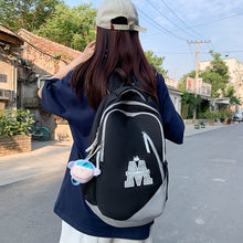 Load image into Gallery viewer, Women&#39;s Backpack Contrast Color Campus Large Capacity +
