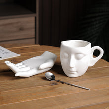 Load image into Gallery viewer, High Temperature Ceramic Creative Abstract Art Hand Fragrance Coffee Cup +
