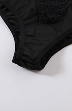 Load image into Gallery viewer, Spaghetti Straps Crochet Lace Hollow Out Bra Thong Lingerie Set
