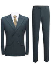 Load image into Gallery viewer, Men&#39;s Slim Fit Business Two Piece Suit +

