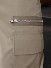 Load image into Gallery viewer, Men&#39;s New Fashionable Casual Sports Zipper Decorative Overalls Cargo Pants +
