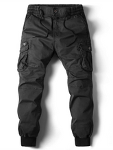 Load image into Gallery viewer, Men&#39;s Casual Solid Color Cargo Pants +
