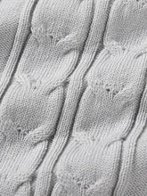 Load image into Gallery viewer, Women&#39;s Long Sleeve Cable Knit Sweater Dresses +
