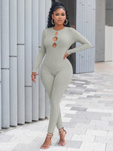 Load image into Gallery viewer, Women&#39;s Solid Color Slim Fit Hip Lifting Jumpsuit +
