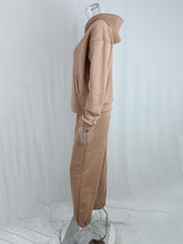 Load image into Gallery viewer, Women's Casual Fashion Trousers Thickened Long-sleeved Hooded Set +
