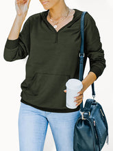 Load image into Gallery viewer, Women&#39;s Autumn and Winter Solid Color Hooded Long-sleeved Casual Sweatshirt +
