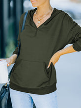 Load image into Gallery viewer, Women&#39;s Autumn and Winter Solid Color Hooded Long-sleeved Casual Sweatshirt +
