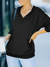 Load image into Gallery viewer, Women&#39;s Autumn and Winter Solid Color Hooded Long-sleeved Casual Sweatshirt +
