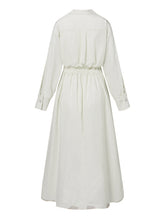 Load image into Gallery viewer, Women&#39;s Solid Color Elegant Shirt Dress +

