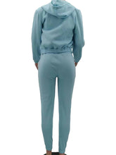 Load image into Gallery viewer, Women&#39;s Knitted Casual Sports Fleece Hooded Three-piece Suit +
