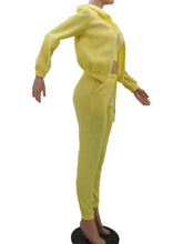 Load image into Gallery viewer, Women&#39;s Knitted Casual Sports Fleece Hooded Three-piece Suit +
