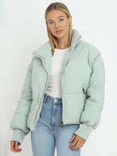 Load image into Gallery viewer, Casual All-match Stand Collar Bread Jacket Puffer Coat +
