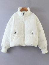 Load image into Gallery viewer, Casual All-match Stand Collar Bread Jacket Puffer Coat +
