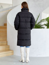 Load image into Gallery viewer, Women&#39;s Warm Windproof Zipper Thickened Long Coat +
