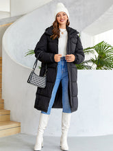 Load image into Gallery viewer, Women&#39;s Warm Windproof Zipper Thickened Long Coat +
