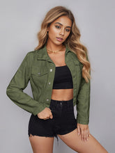 Load image into Gallery viewer, Women&#39;s New Casual Denim Short Jacket +
