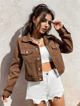 Load image into Gallery viewer, Women&#39;s New Casual Denim Short Jacket +

