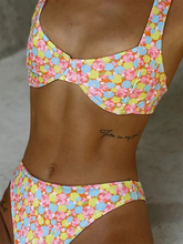Load image into Gallery viewer, Women&#39;s New Sexy Low Waist Printed Beach Bikini Set +
