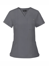 Load image into Gallery viewer, Scrubs V-neck Short-sleeved Hospital Nurse Suit Doctor Uniform Female Operating Room Washing Clothes +
