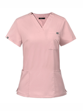 Load image into Gallery viewer, Scrubs V-neck Short-sleeved Hospital Nurse Suit Doctor Uniform Female Operating Room Washing Clothes +
