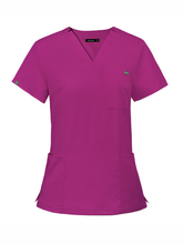 Load image into Gallery viewer, Scrubs V-neck Short-sleeved Hospital Nurse Suit Doctor Uniform Female Operating Room Washing Clothes +
