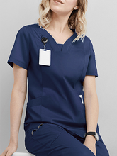 Load image into Gallery viewer, Nurses Two-piece Clothes Hospital Suit Doctor Nurse Clothes Beauty Salon Work Clothes +
