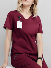 Load image into Gallery viewer, Nurses Two-piece Clothes Hospital Suit Doctor Nurse Clothes Beauty Salon Work Clothes +
