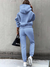Load image into Gallery viewer, Fashion Long-Sleeved Sports Casual Sweatshirt Suit Two-Piece Set +
