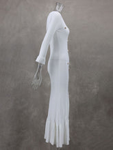 Load image into Gallery viewer, Autumn Winter Fashion Long Slim Fit Knitted Long-sleeved Dress +

