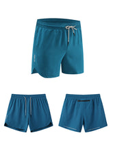 Load image into Gallery viewer, Men&#39;s Breathable Loose Version Quick-drying Running Training Three-quarter Shorts +

