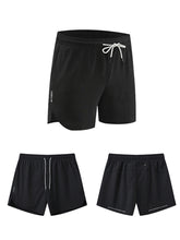 Load image into Gallery viewer, Men&#39;s Breathable Loose Version Quick-drying Running Training Three-quarter Shorts +
