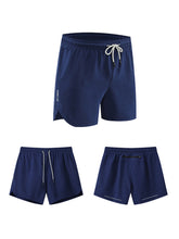 Load image into Gallery viewer, Men&#39;s Breathable Loose Version Quick-drying Running Training Three-quarter Shorts +
